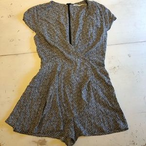 adorable little floral romper